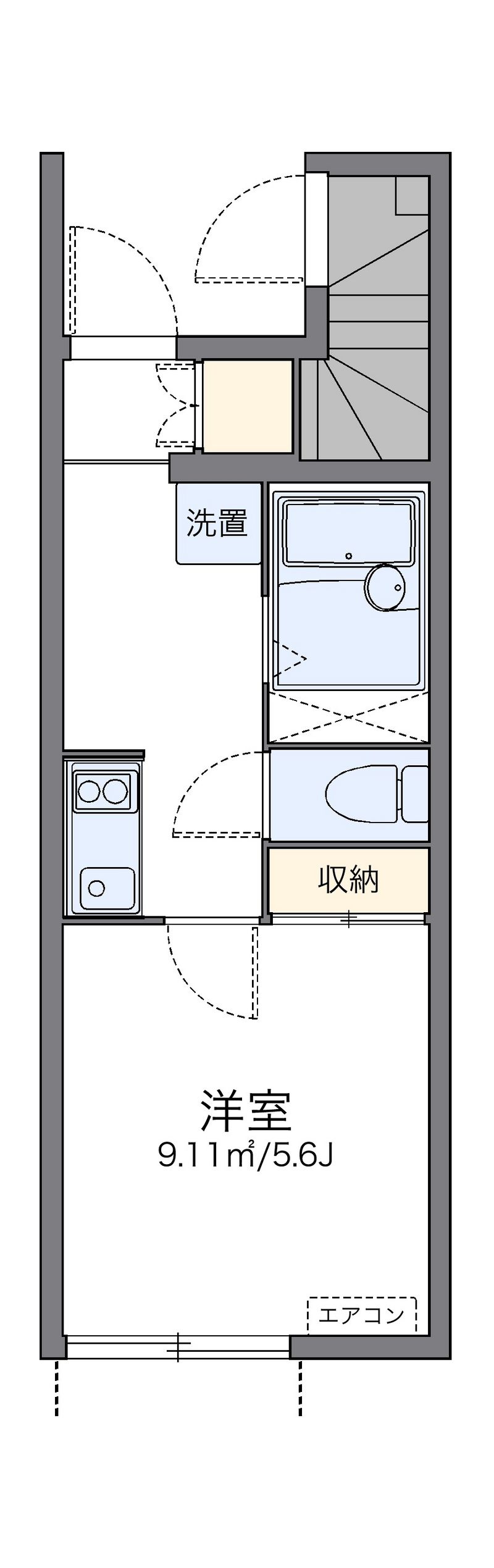 レオネクストハーベスト長門 間取図