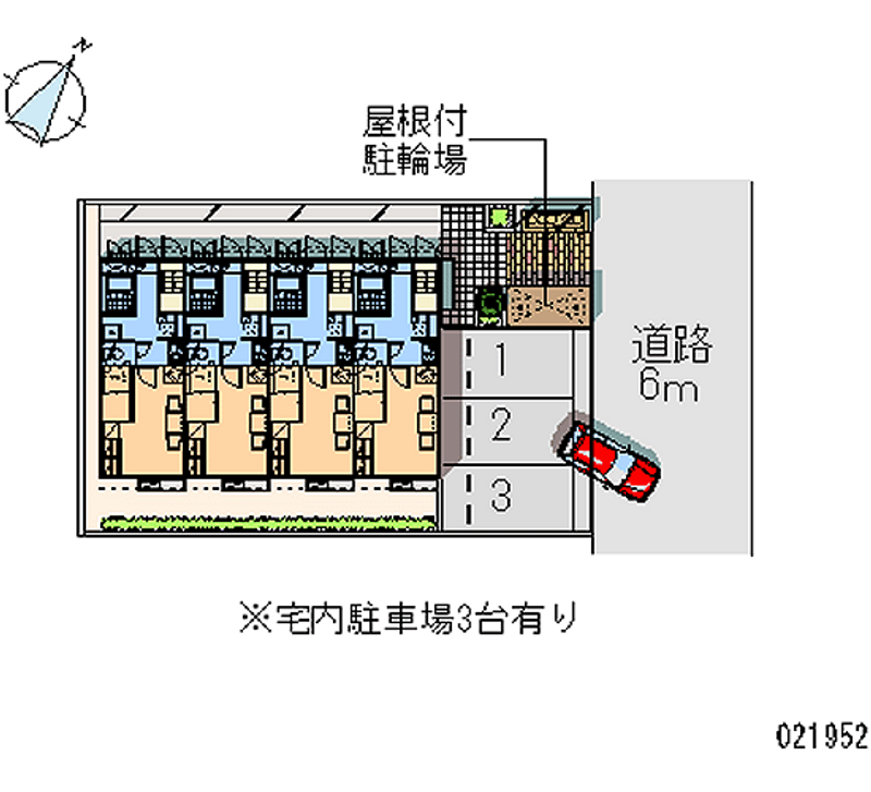 21952月租停車場