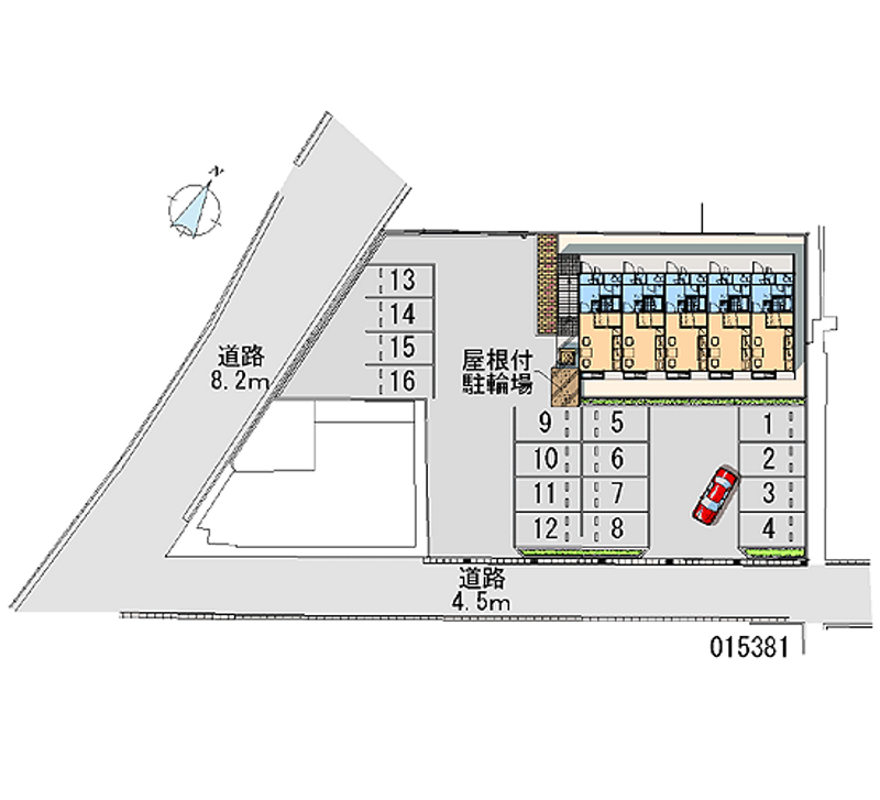 15381月租停车场