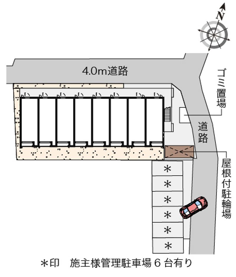 クレイノ湘南辻堂 配置図