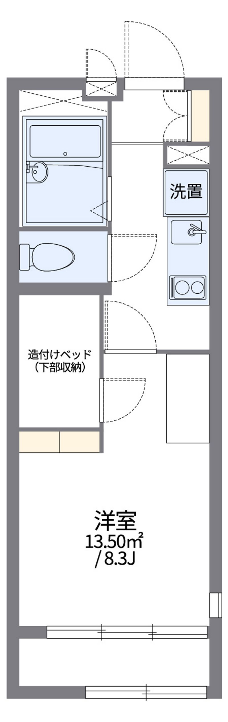 レオパレスＬＯＲＥＡ 間取り