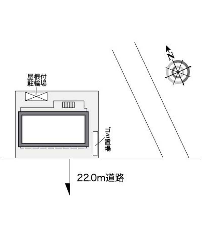 レオパレス秋桜 配置図