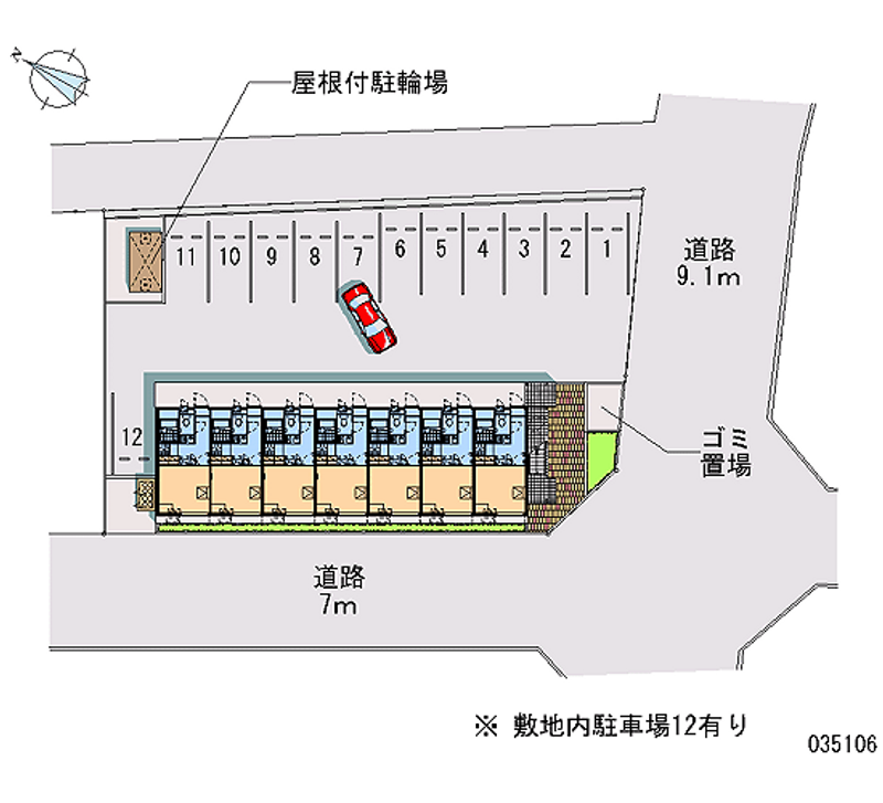 35106 Monthly parking lot