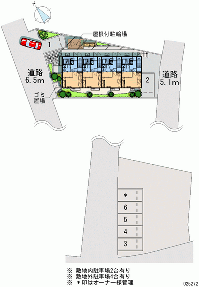 25272 Monthly parking lot