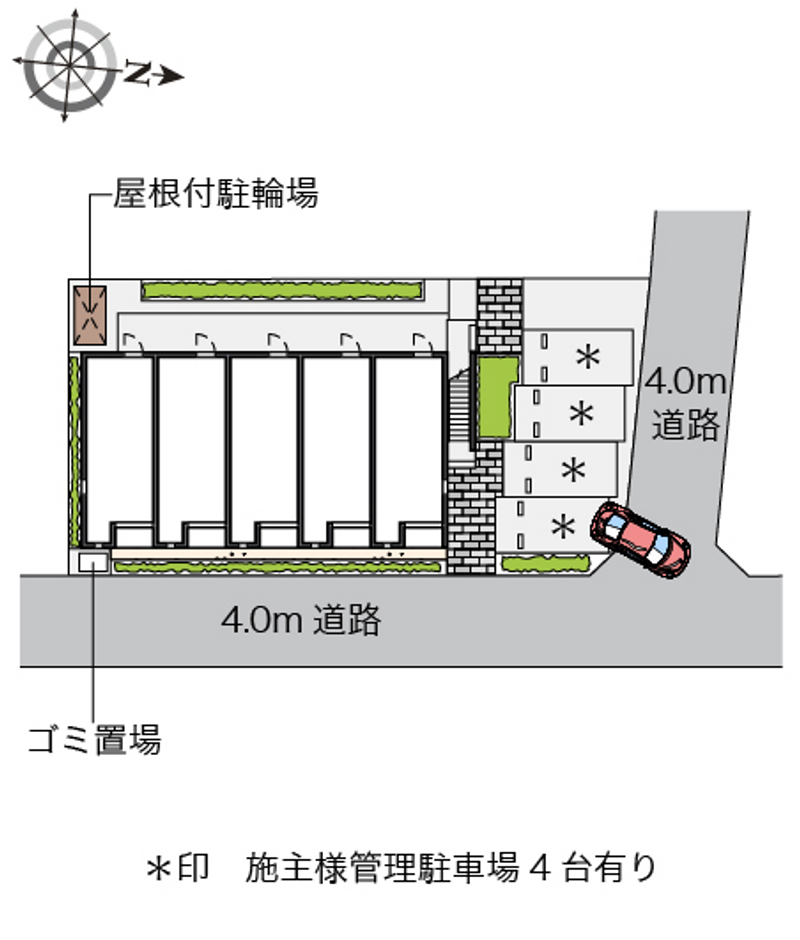 レオネクストクレールⅡ 配置図