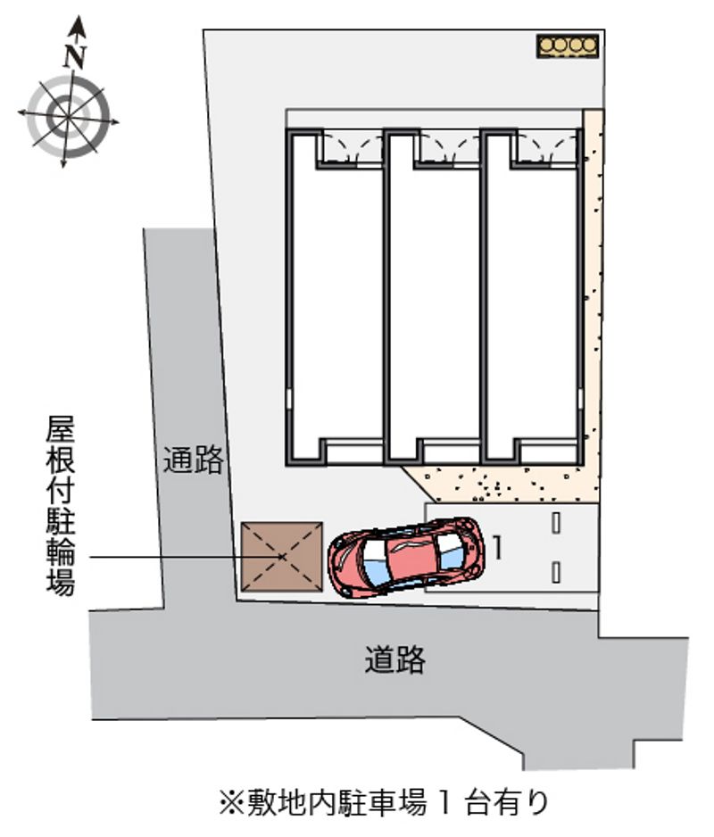 レオネクスト学校町通 配置図