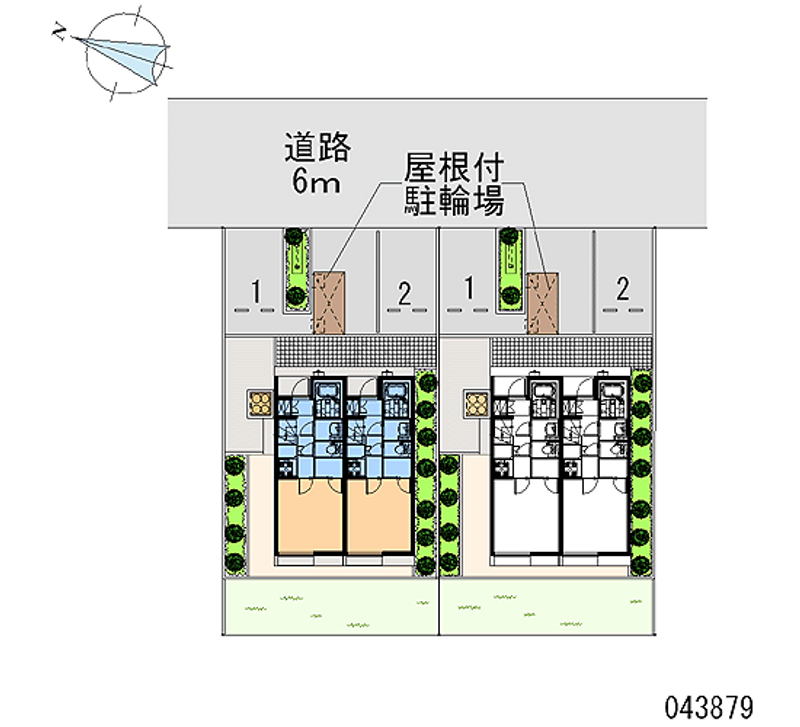 レオネクストあおぞら東 月極駐車場