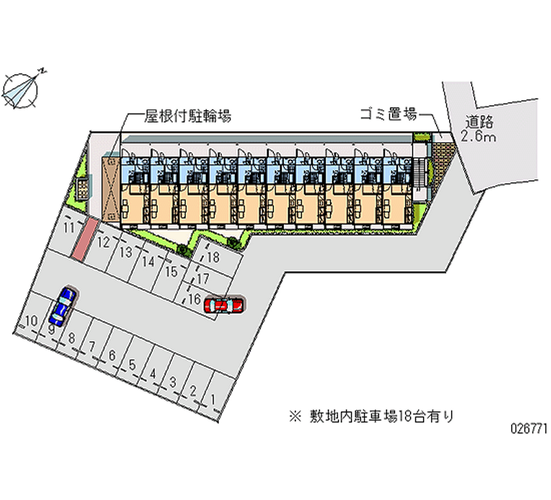 26771 Monthly parking lot