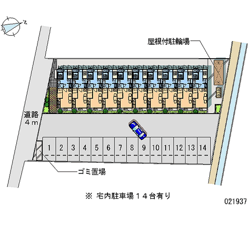 21937月租停车场