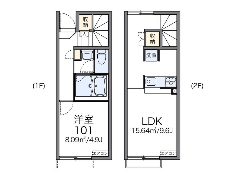 レオネクストクレッセントハウス 間取図