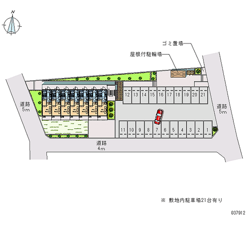 37912 Monthly parking lot