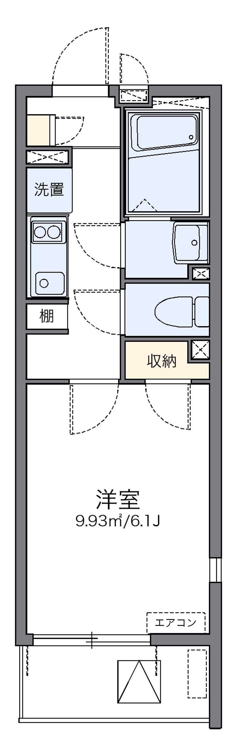 レオネクストルナ大宮 間取図