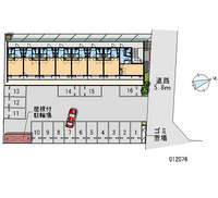 12076 Monthly parking lot