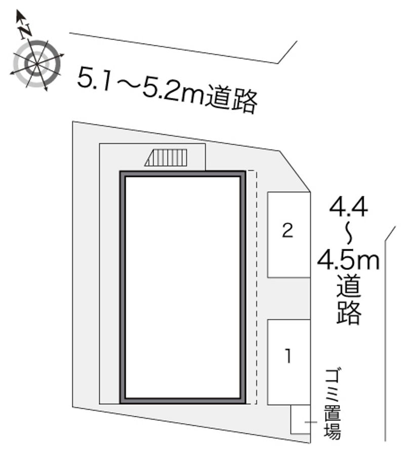 レオパレス桜 配置図