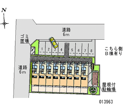 13963 Monthly parking lot