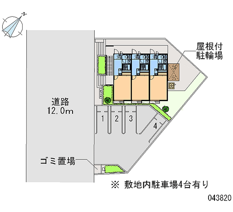 43820 Monthly parking lot