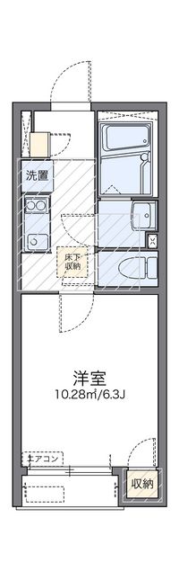 レオネクストパークサイドあおい 間取り図