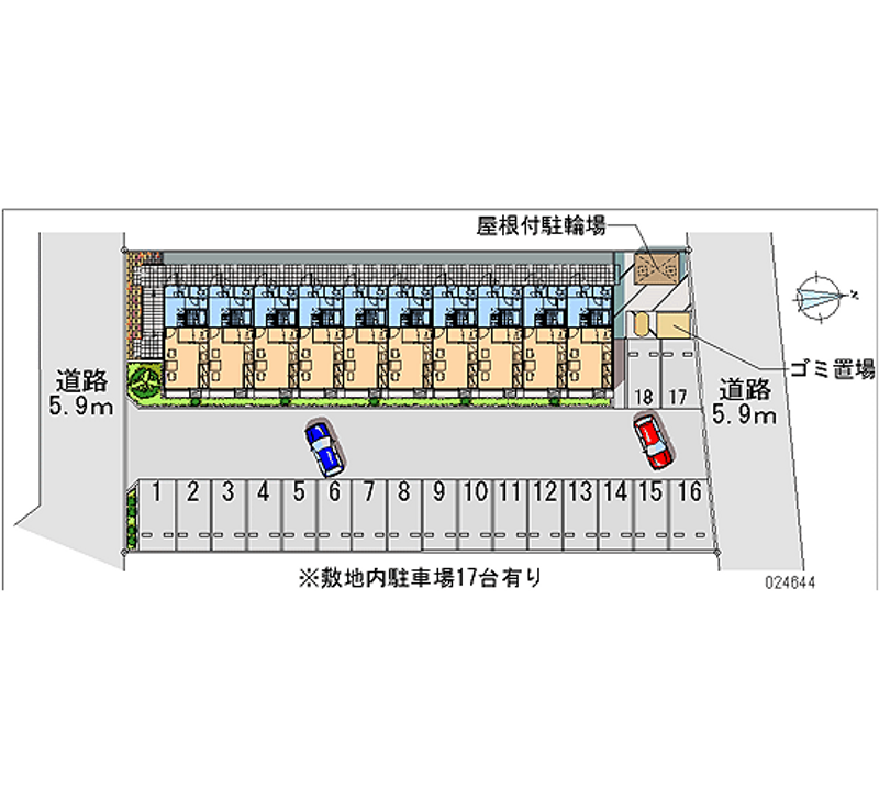 24644 Monthly parking lot