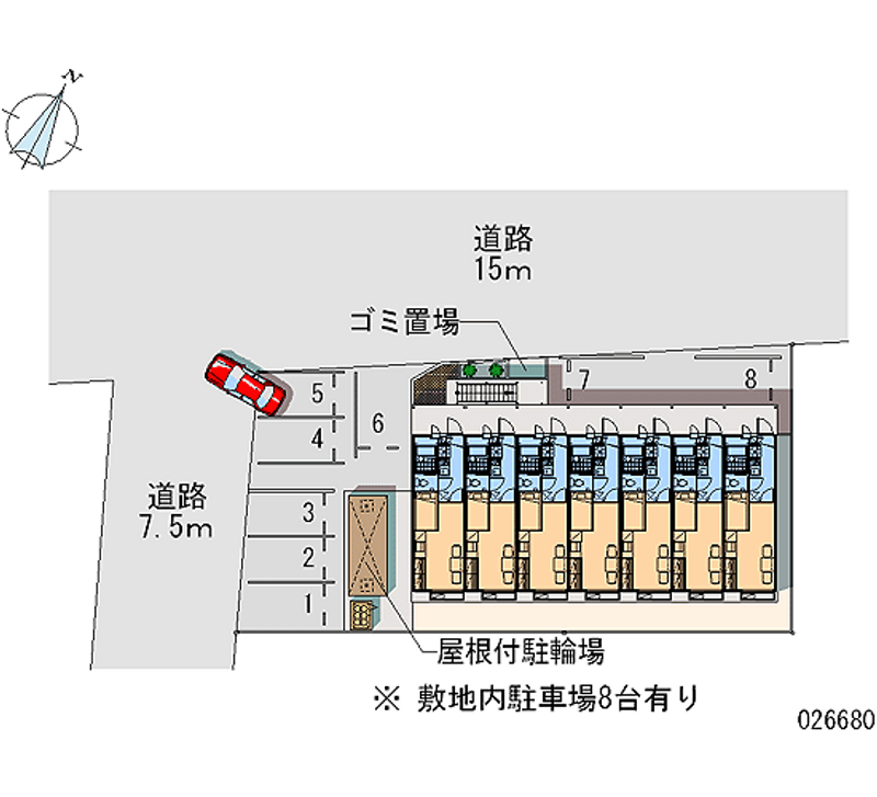 レオパレス中村 共用部分