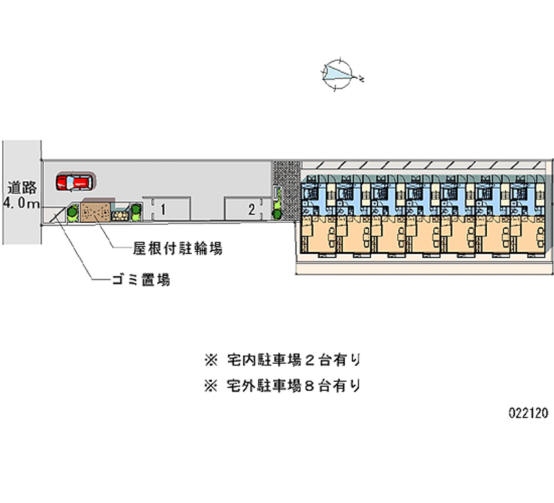 22120 bãi đậu xe hàng tháng