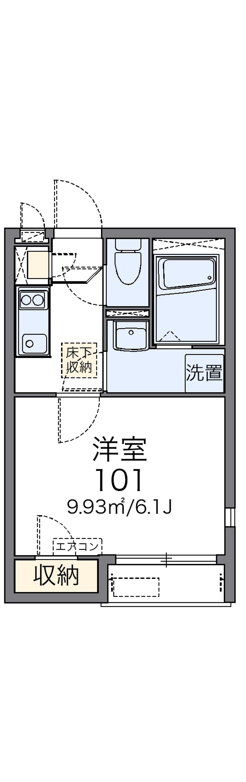 レオネクストエルテⅢ 間取図