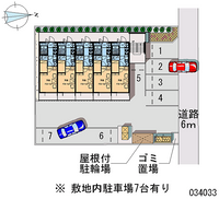 34033 Monthly parking lot