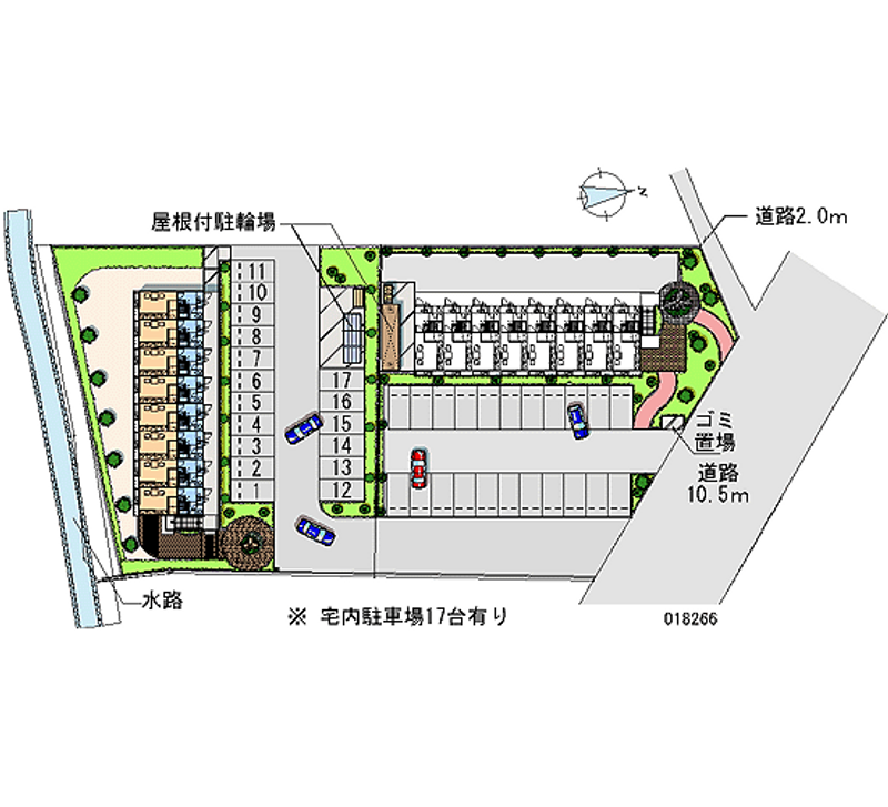 18266 Monthly parking lot