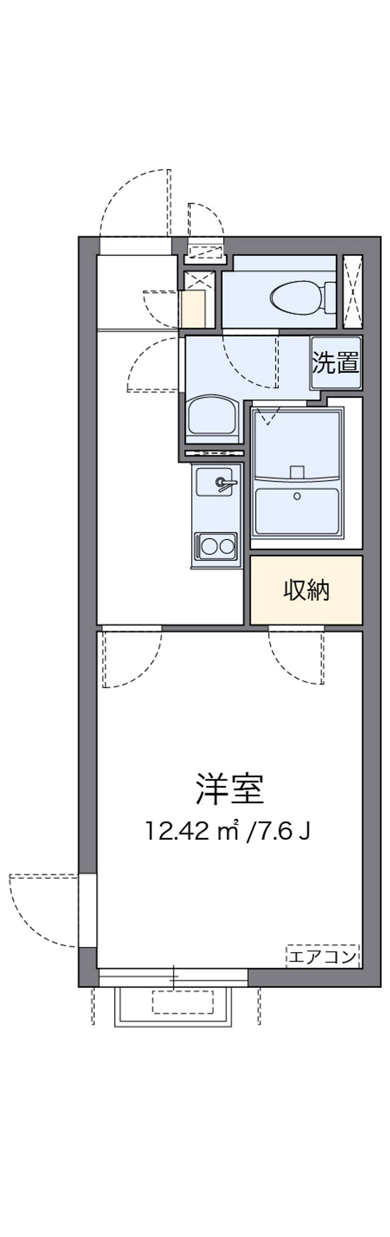 クレイノ大田中央 間取り