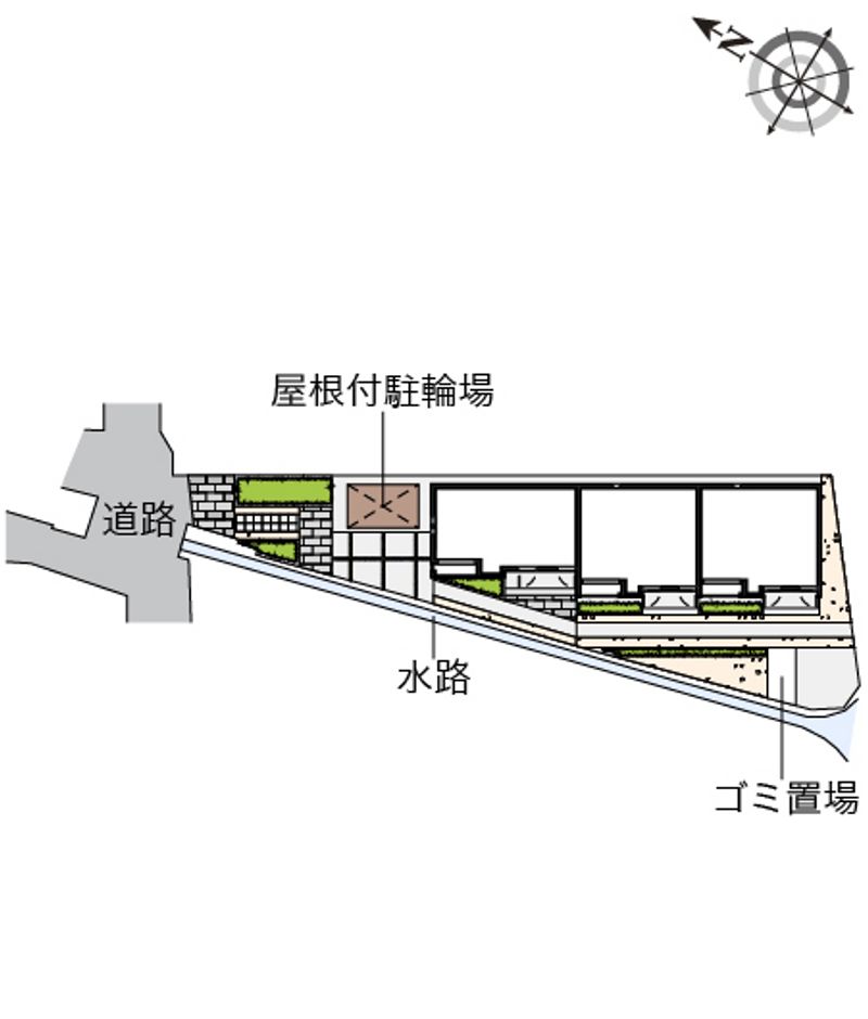 クレイノラン　パドレ湊川 配置図