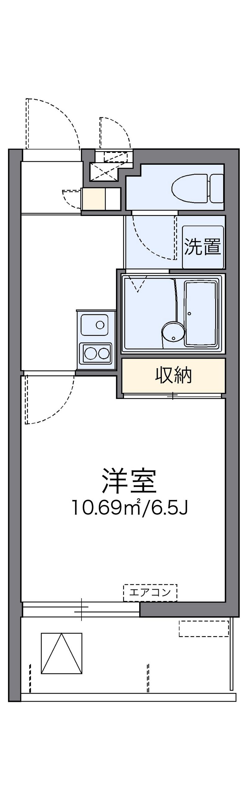 レオパレスＲＡＴＯＫＡ 間取図
