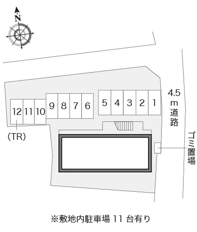 レオパレスエイショウ 配置図