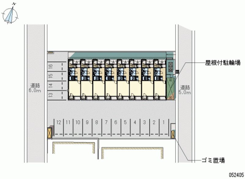 レオネクスト伊料東 月極駐車場