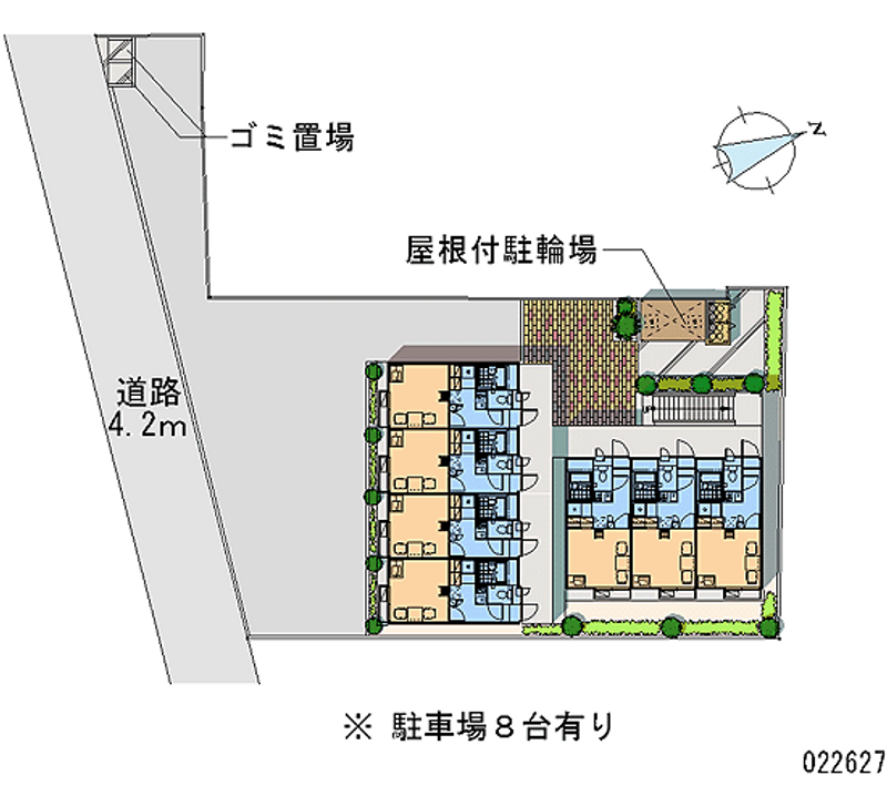 22627 Monthly parking lot