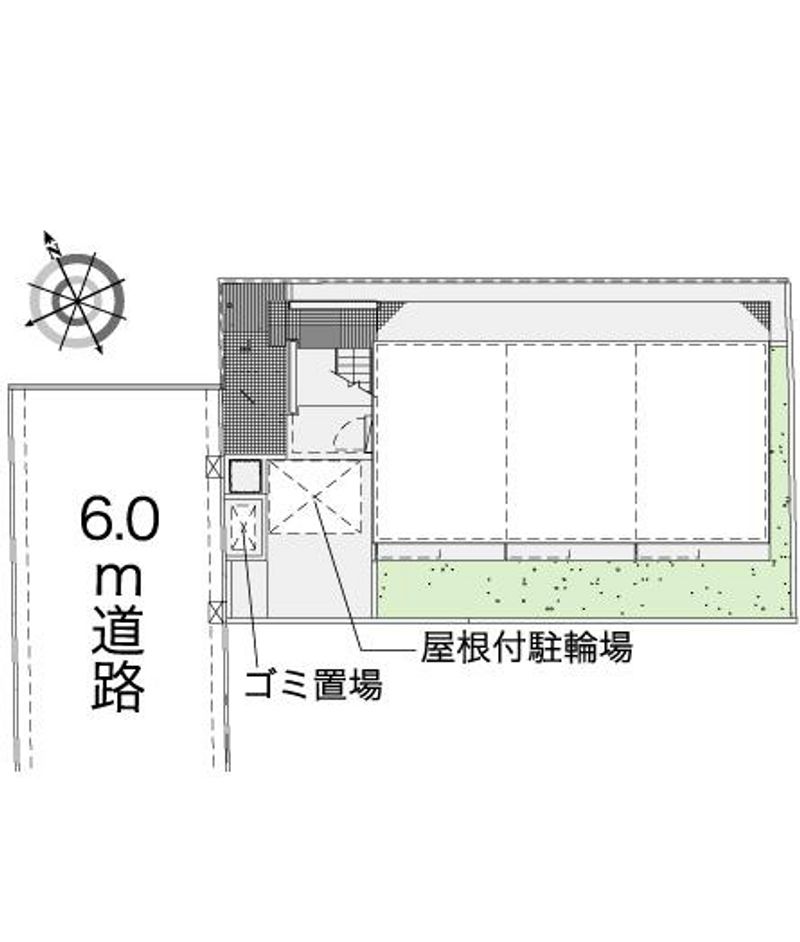 leopalace Crest Senjyu Bản vẽ sơ đồ bố trí