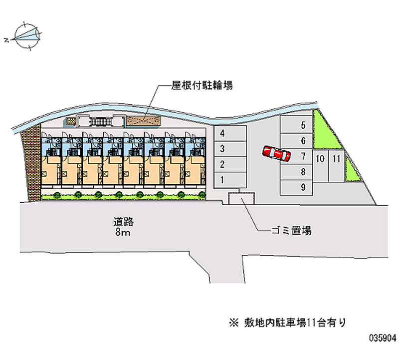 35904 Monthly parking lot