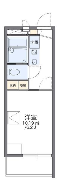レオパレスゴールドフォルム 間取り図
