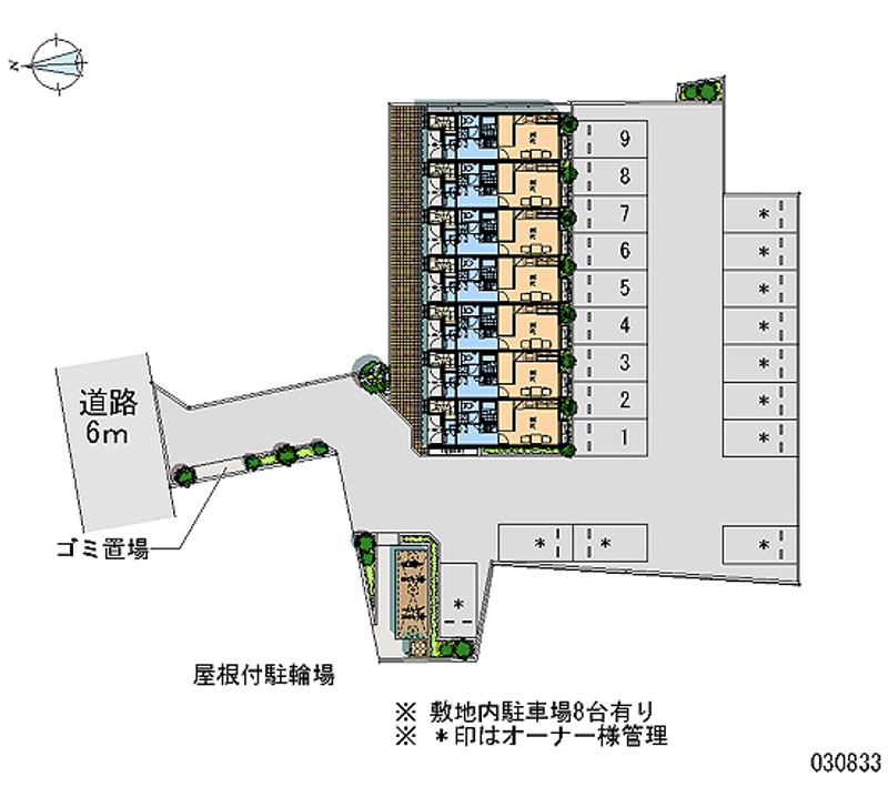 30833 bãi đậu xe hàng tháng