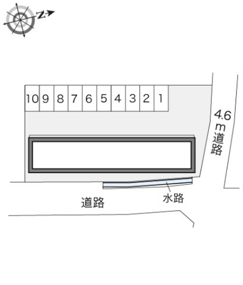 レオパレスイシハラⅠ 駐車場