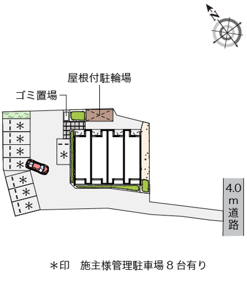 クレイノレジーナ 配置図