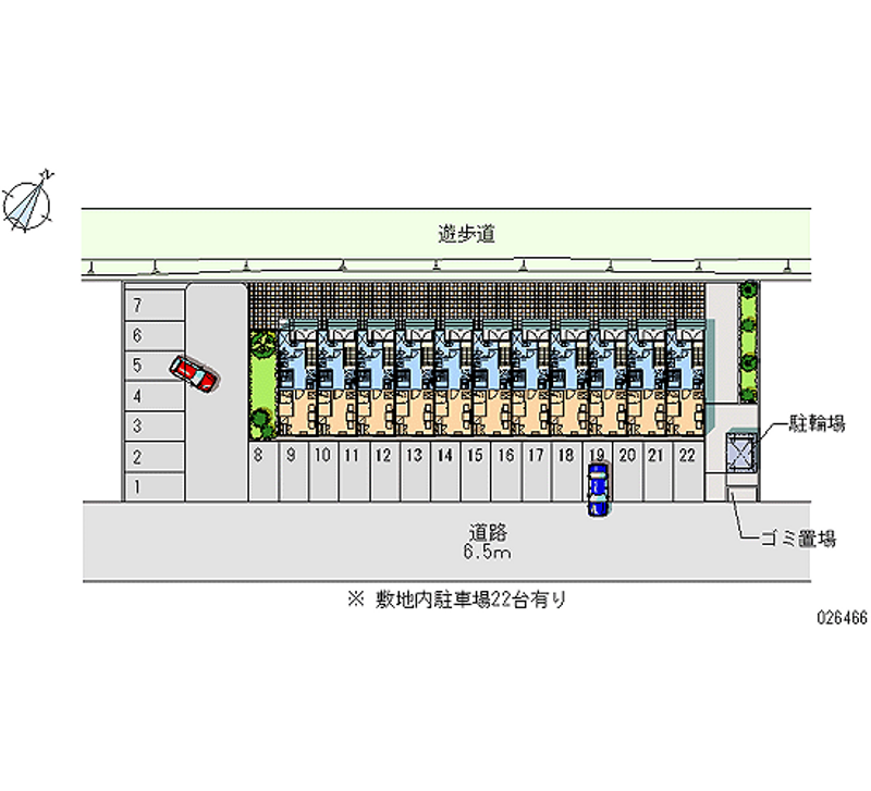 26466 bãi đậu xe hàng tháng