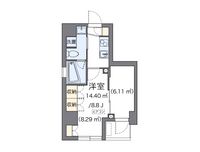 ＬＯＶＩＥ銀座東 間取り図