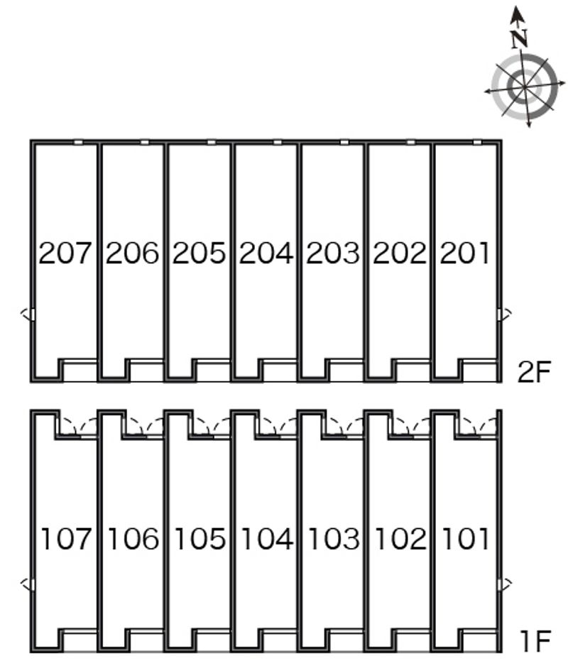 レオネクストドリーム瀬戸内Ⅱ 間取配置図