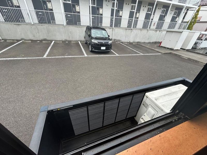 レオパレスエクセル歩坂町Ⅱ バルコニー