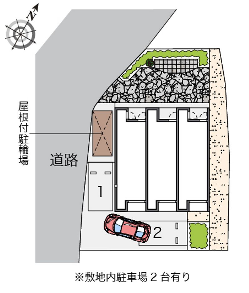 レオネクストＭＵＳＡＳＨＩⅢ 駐車場