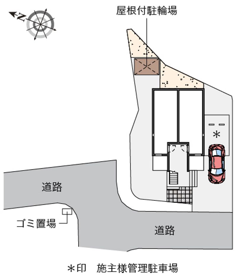 クレイノＹＵＩ 配置図
