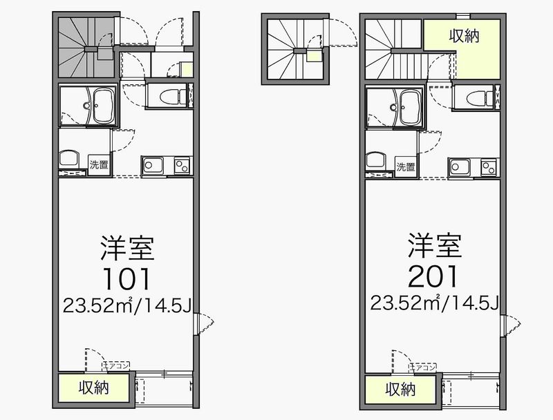 レオネクストＥＡＳＴ 間取図
