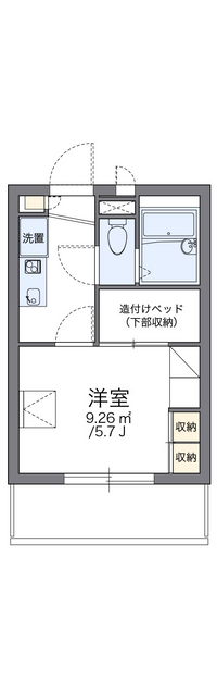 レオパレスＳｅｎｓｕｉ 間取り図