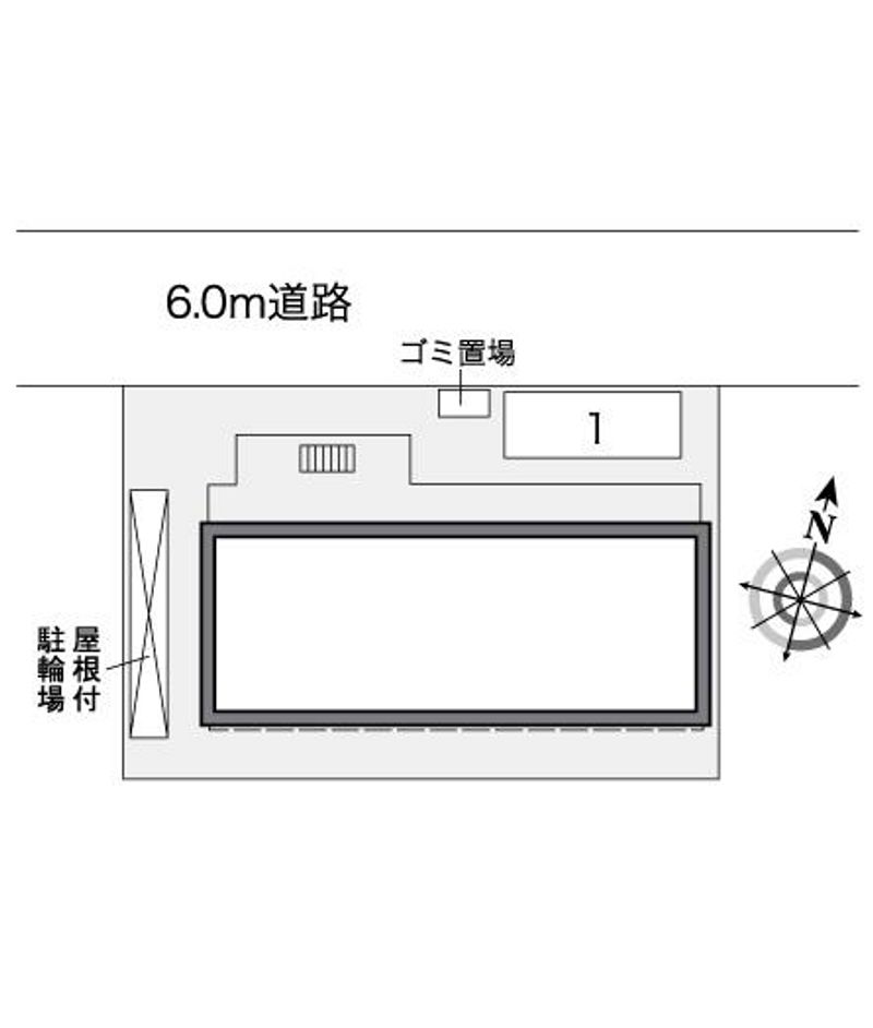 レオパレスサンミッシェル 配置図
