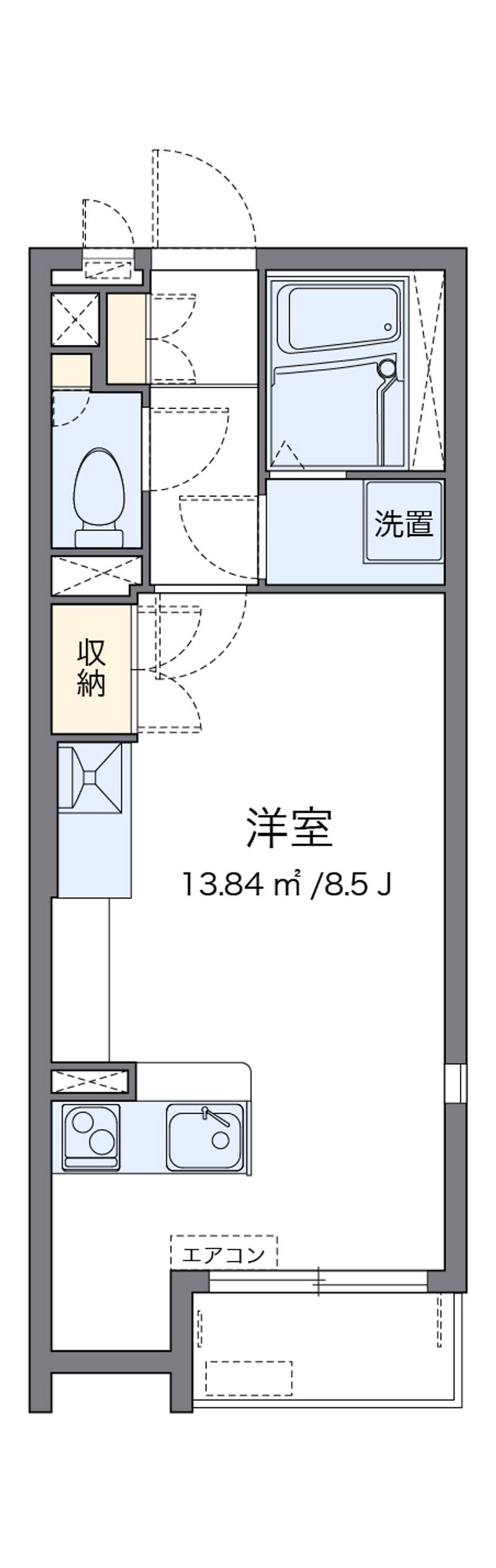 ミランダＳｏｕｔｈ　Ｖｉｅｗ 間取り