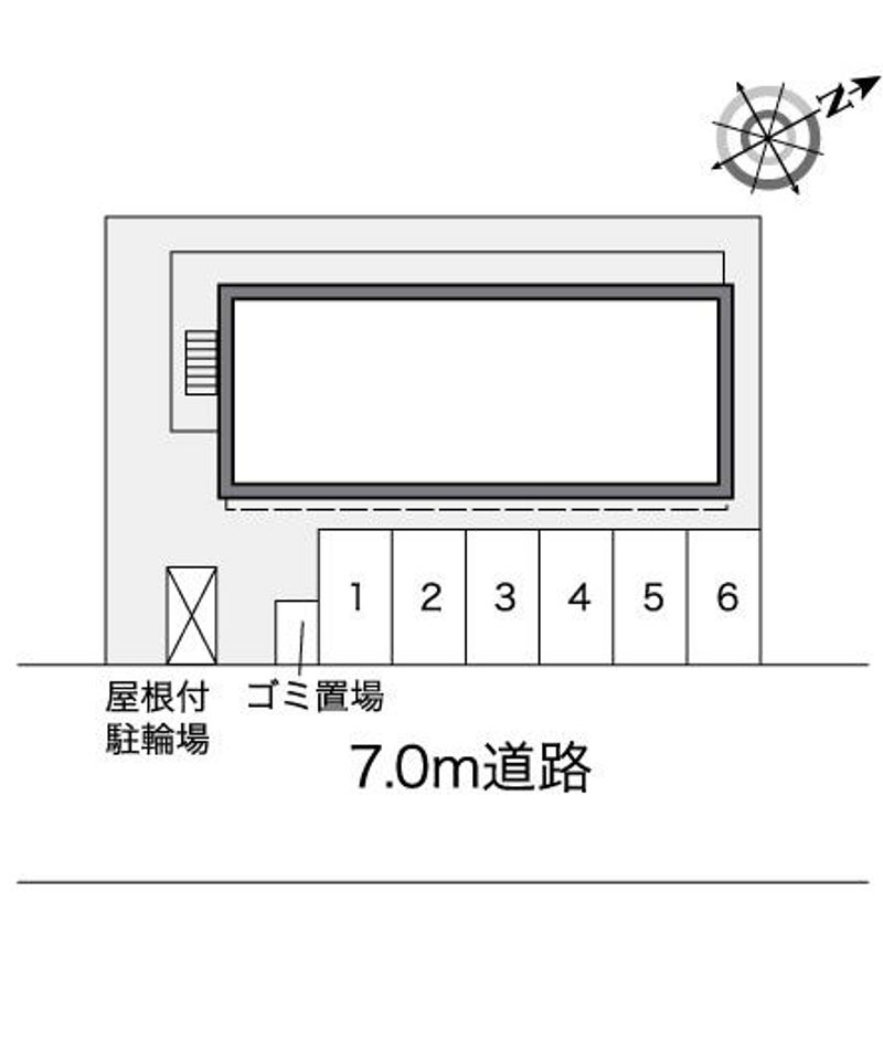 レオパレスマ　メゾン 駐車場
